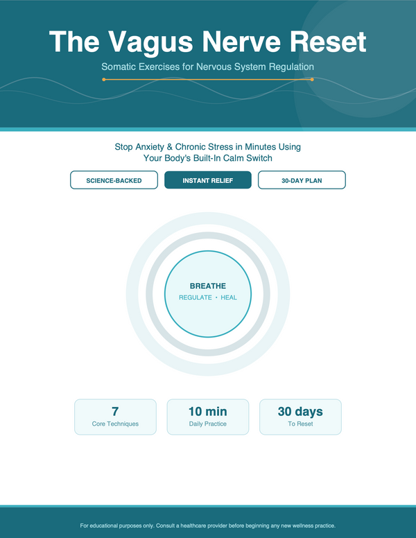 The Vagus Nerve Reset: Stop Anxiety & Chronic Stress Instantly